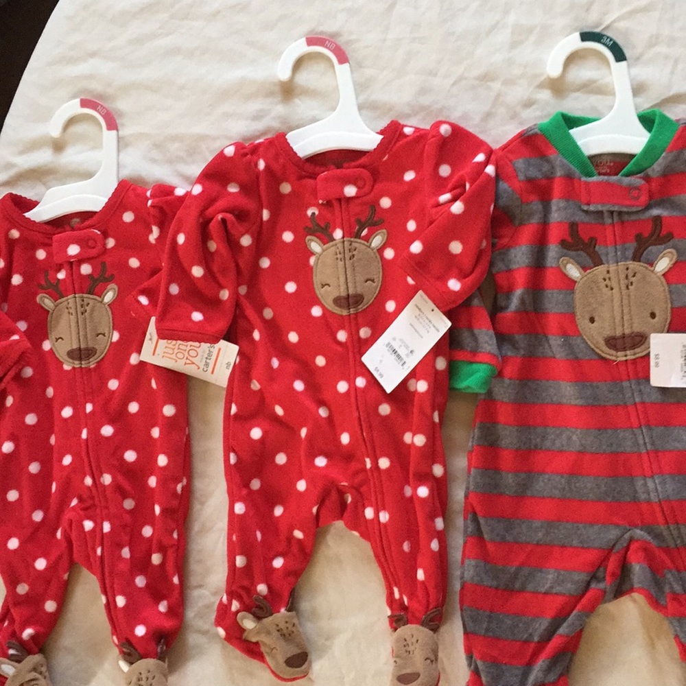 Set 3 piece baby boy size nb new